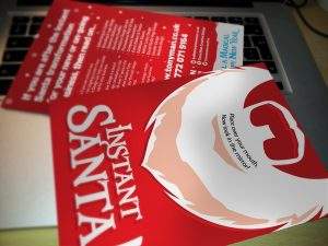 Original Xmas Mailer Design - Tony Man